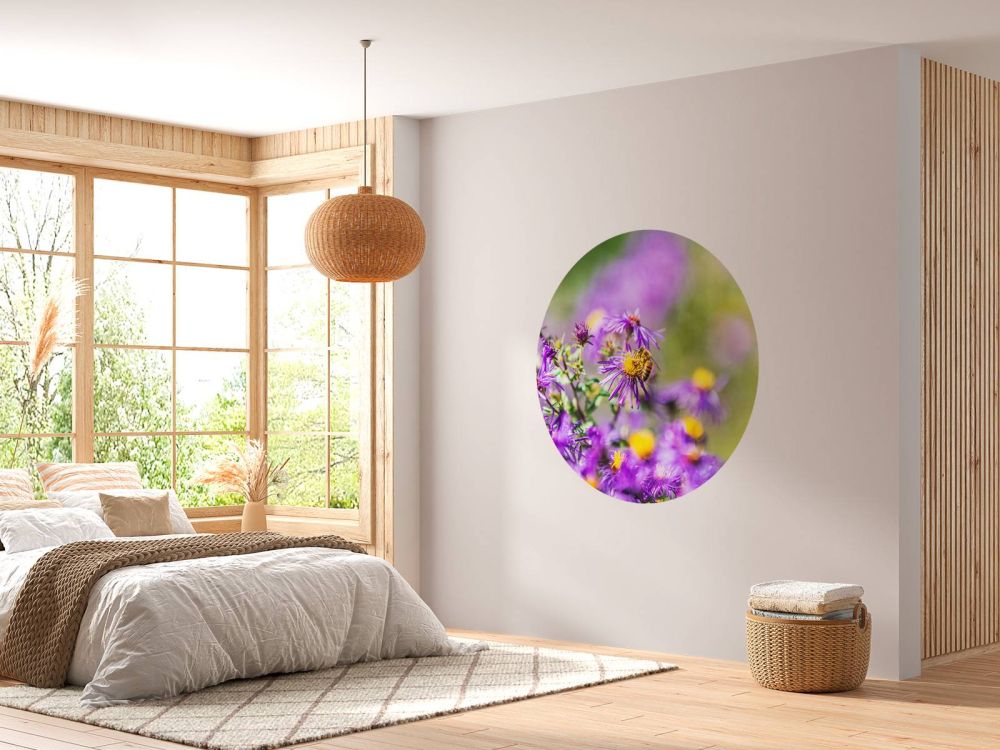 Paarse bloemen