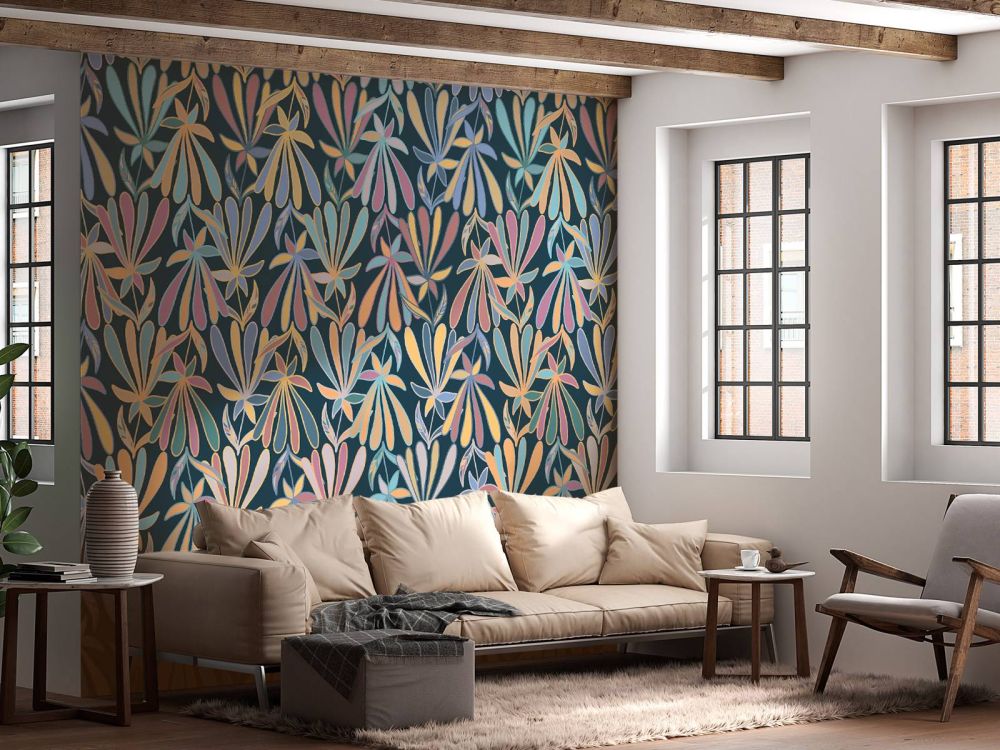 Bloemen in pastel tinten