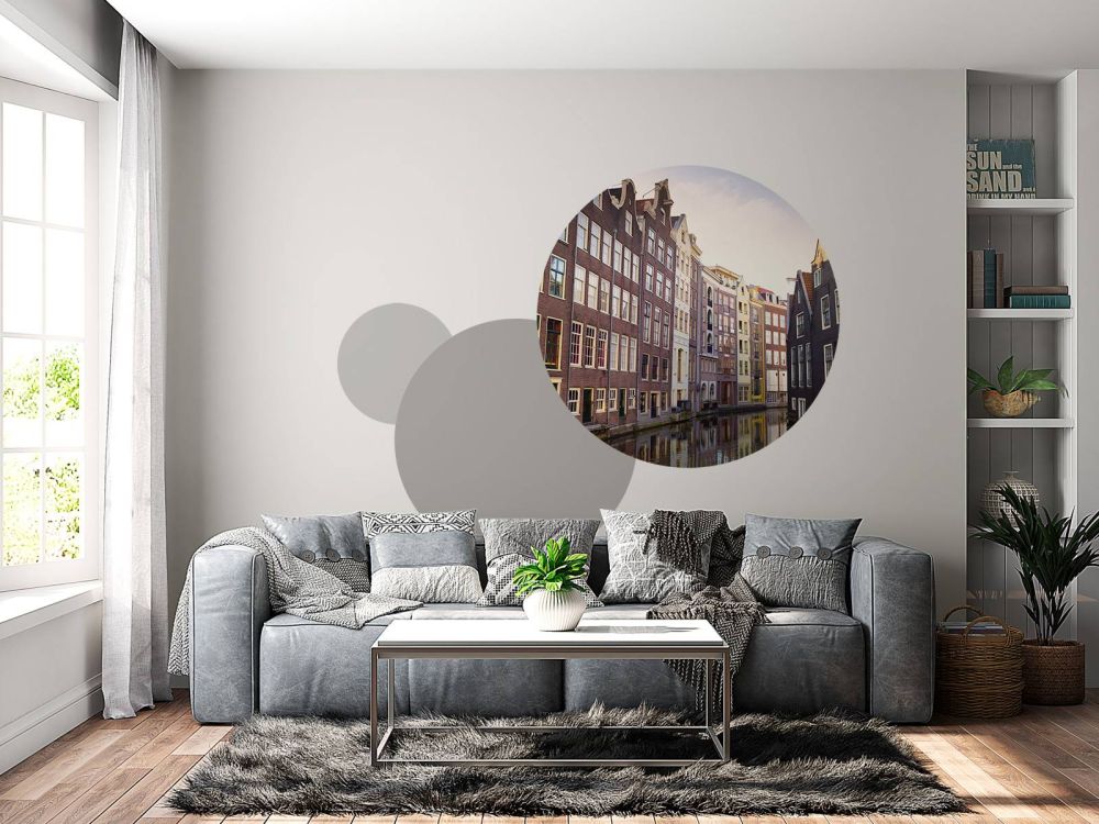 Amsterdamse huizen aan de gracht