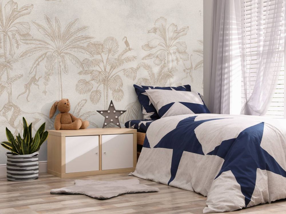 Dierenjungle taupe