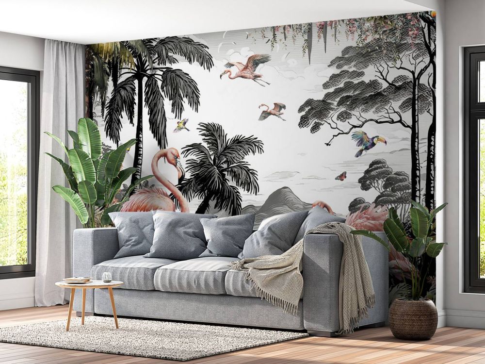 Exotische Vogelpracht Jungle