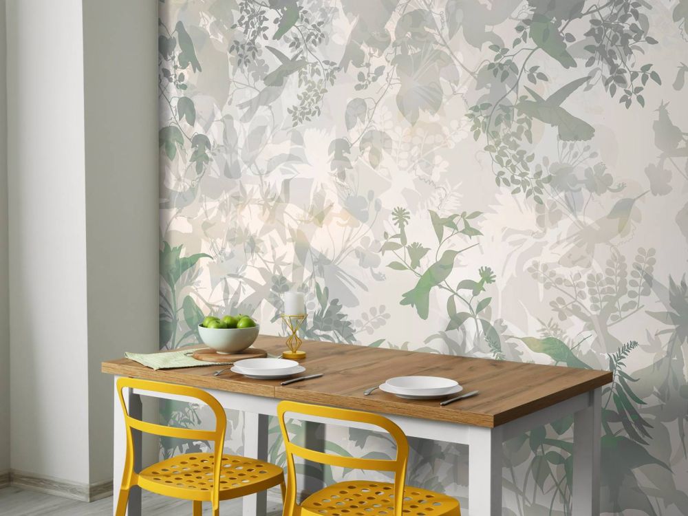 Garden Symphony in Dark Green