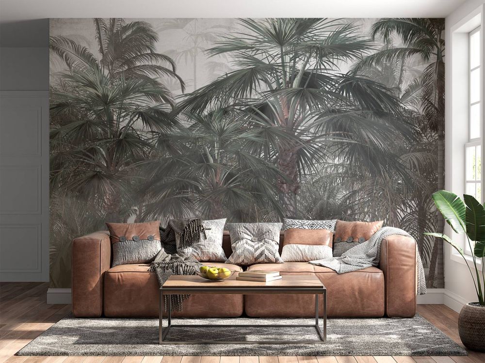 Schemerige Palmsereniteit