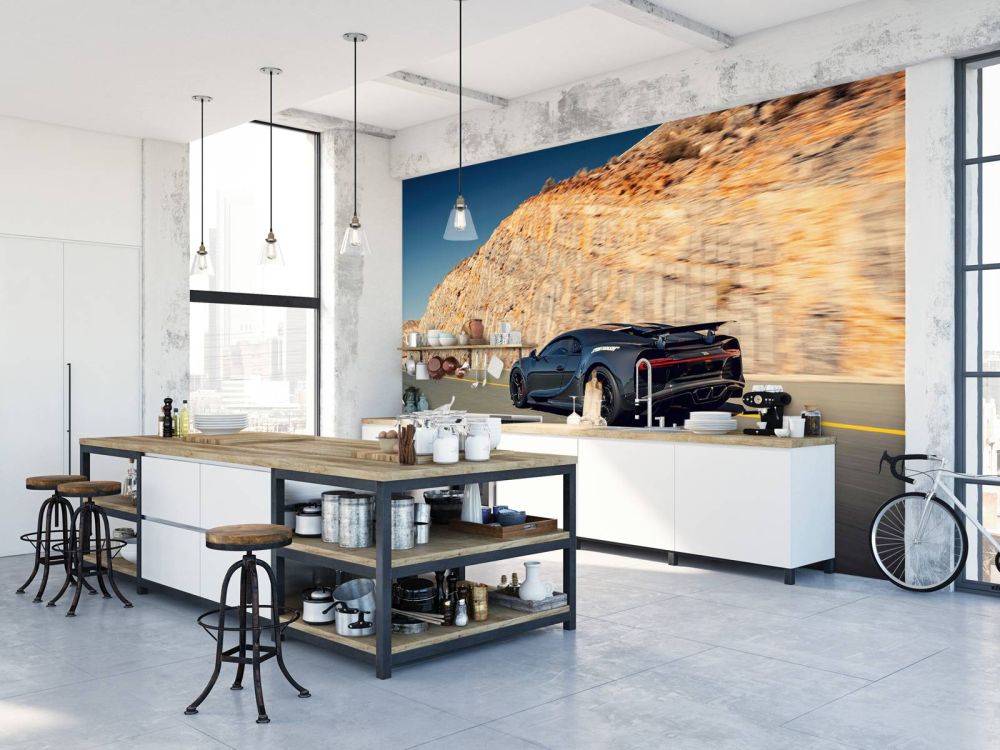 Bugatti Chiron Pur Sport in actie