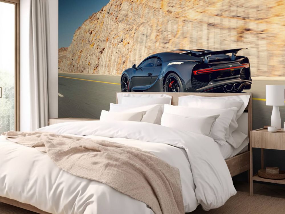 Bugatti Chiron Pur Sport in actie
