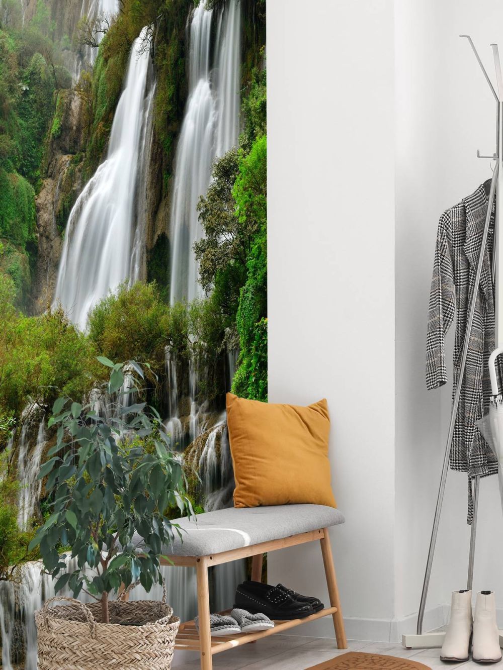 Een grote waterval