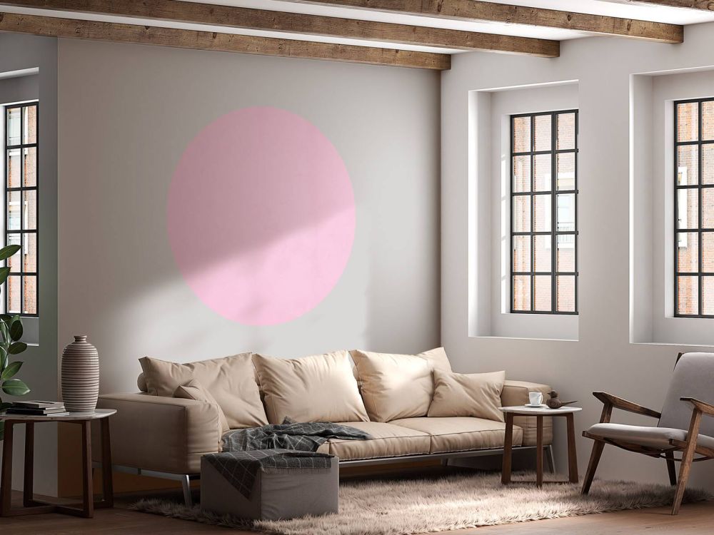 Koningin roze beton