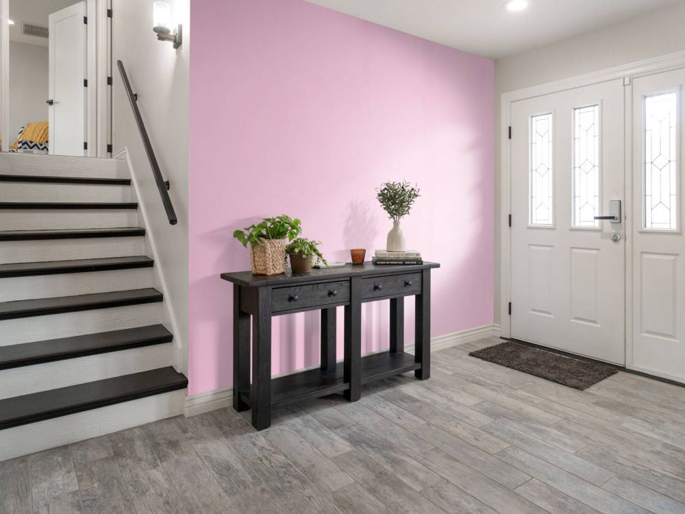 Koningin roze beton