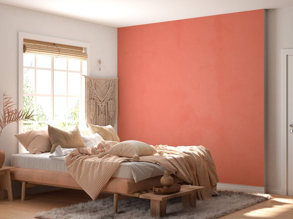 Abrikoos roze beton