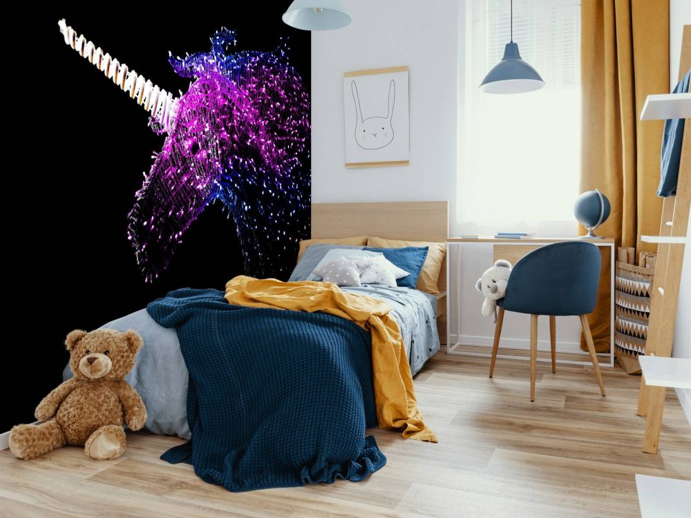 Lichtgevende unicorn