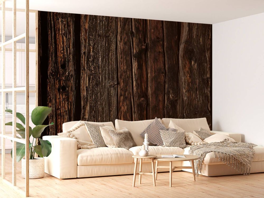 Donker oud hout
