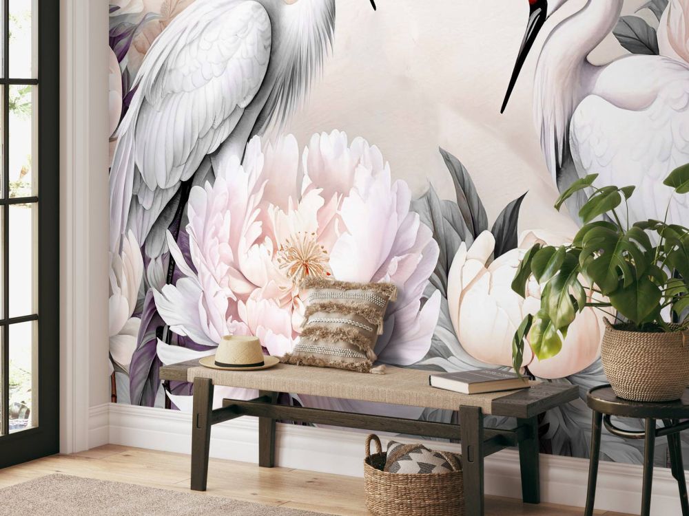 Storks Romance Pink