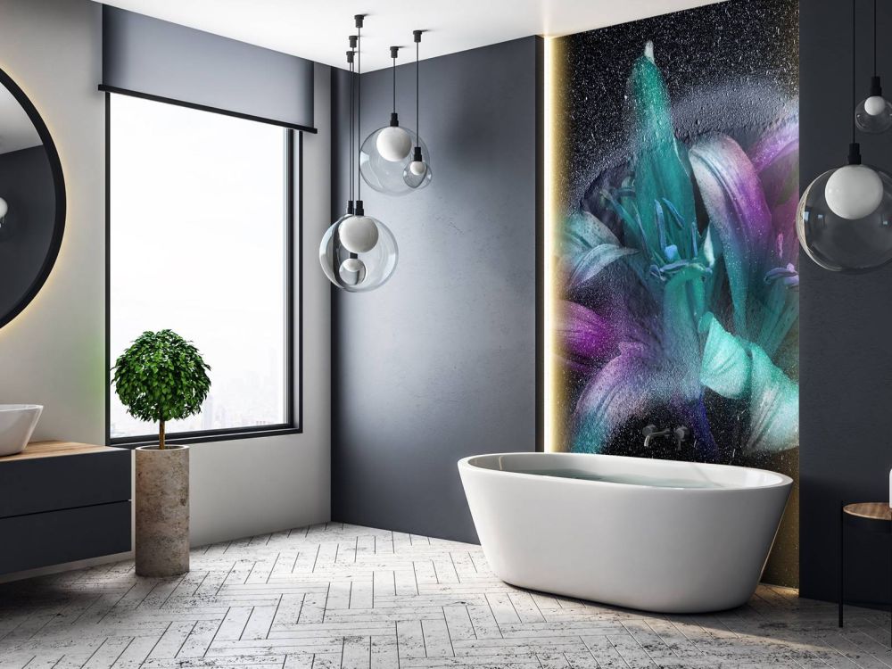 Neon bloemen