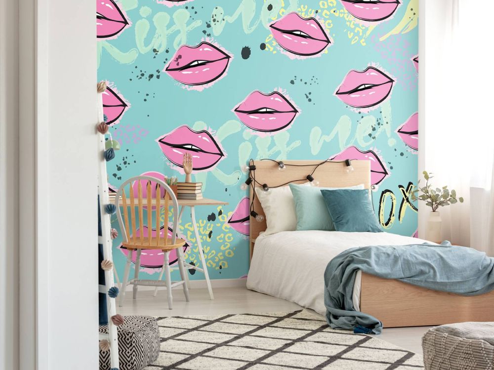 Kiss kiss turquoise