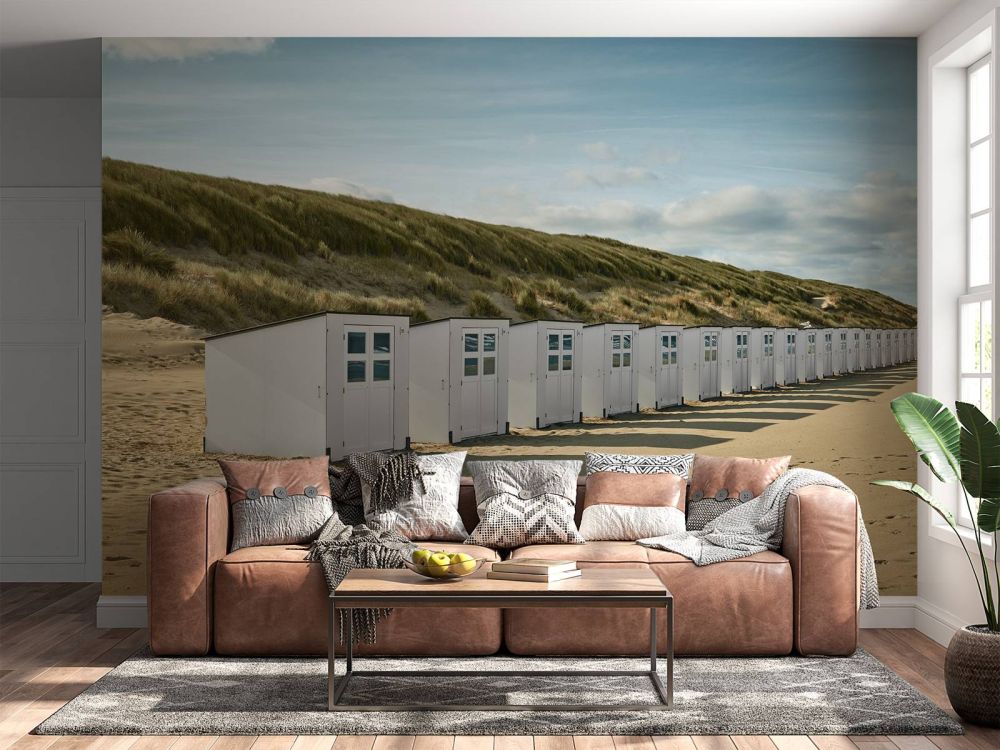 Huisjes aan het strand