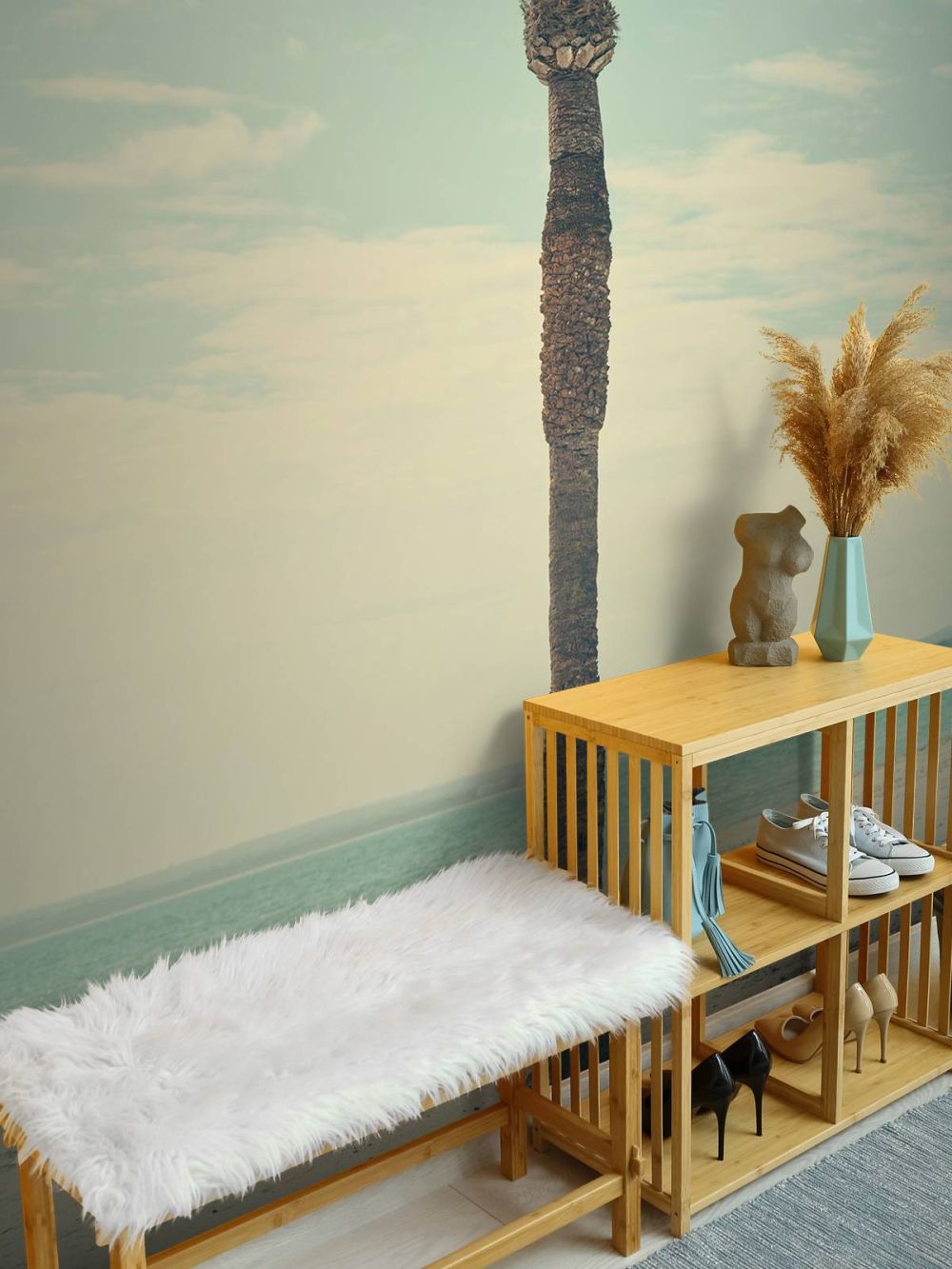 Vintage palmboom