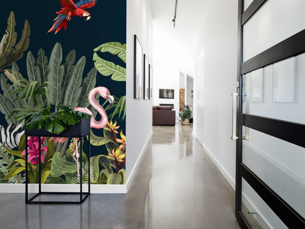 Gekleurde jungle dieren