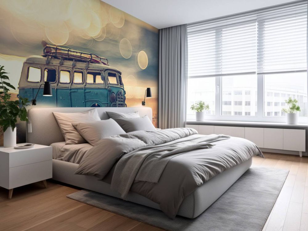 Miniatuur Volkswagen busje