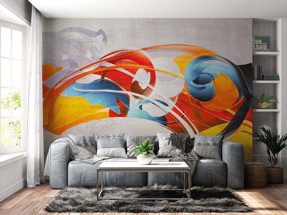 Graffiti op beton