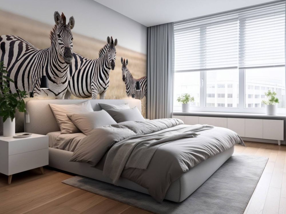 Zebra's in de natuur