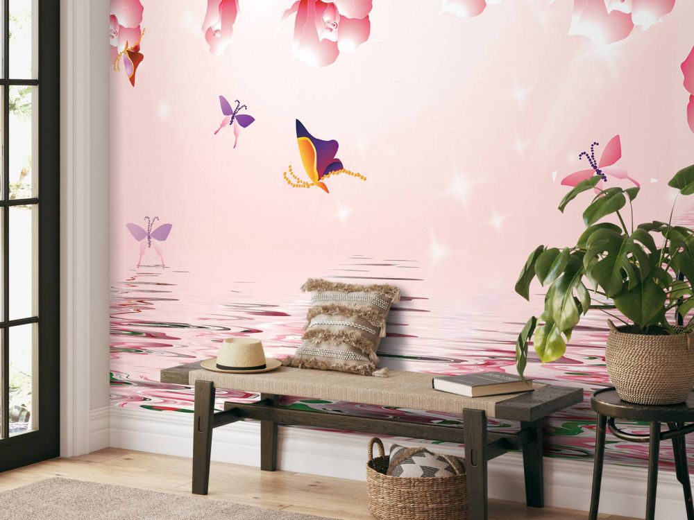 Roze omgeving