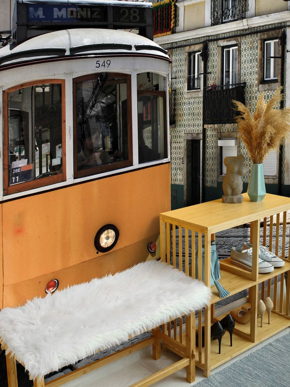 Gele tram