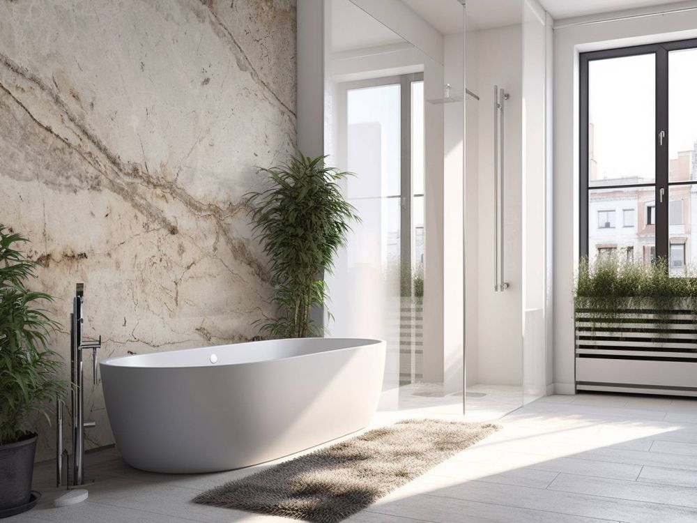 Beige marmer structuur