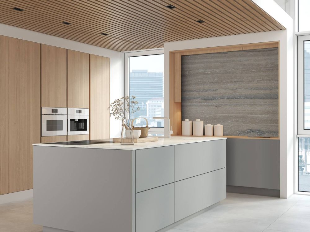Taupe marmer