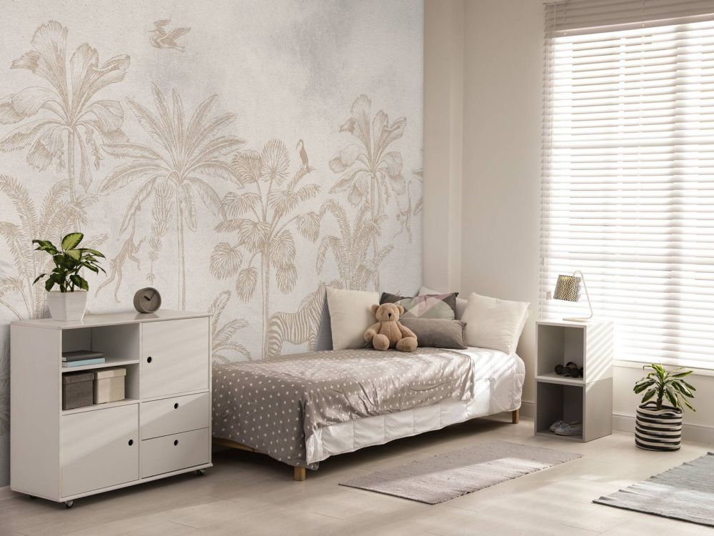 Dierenjungle taupe