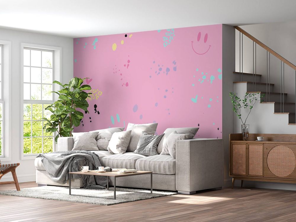 Pink splash