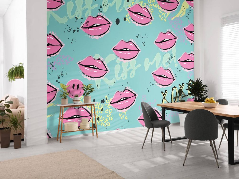 Kiss kiss turquoise