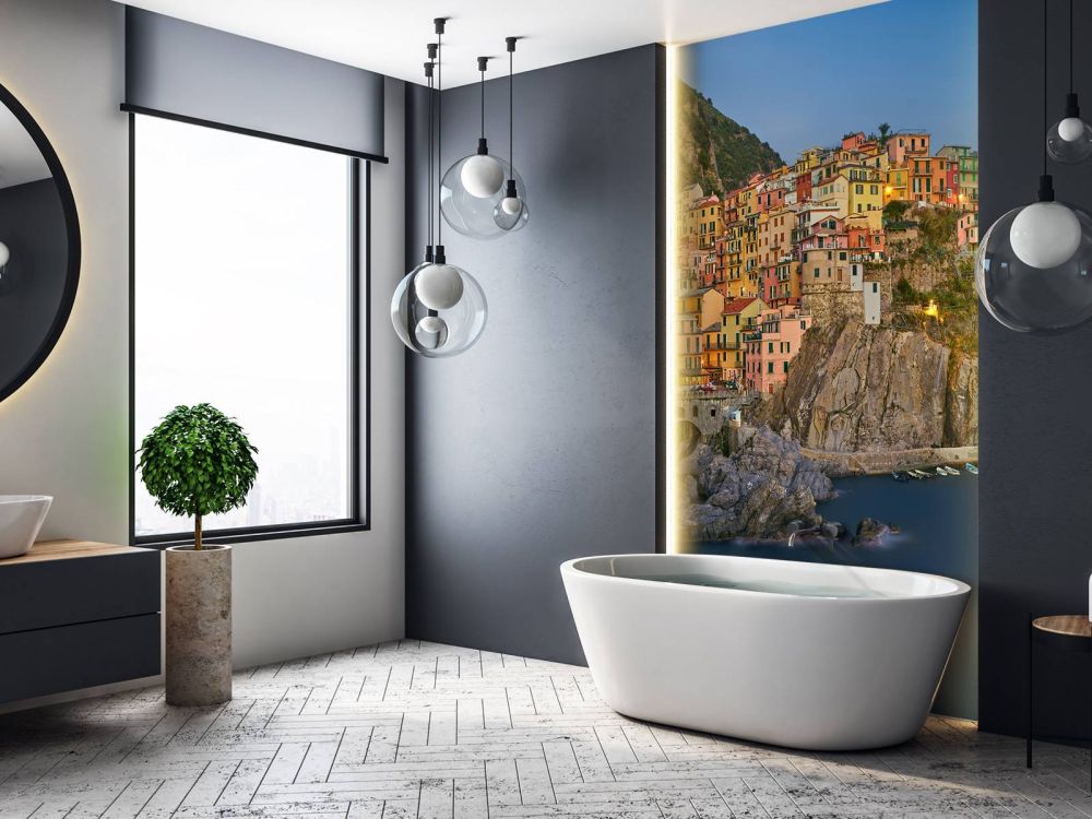 Gekleurde huizen in Italië