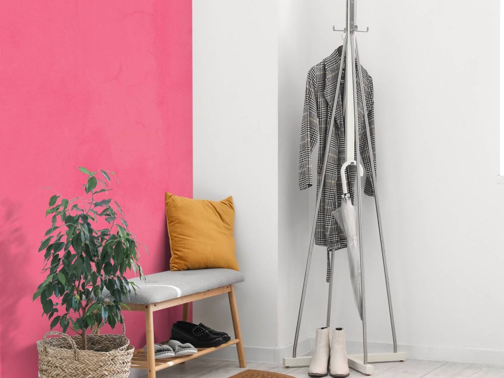 Ruber roze beton