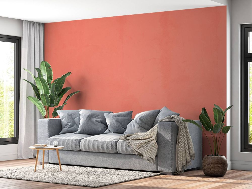 Abrikoos roze beton