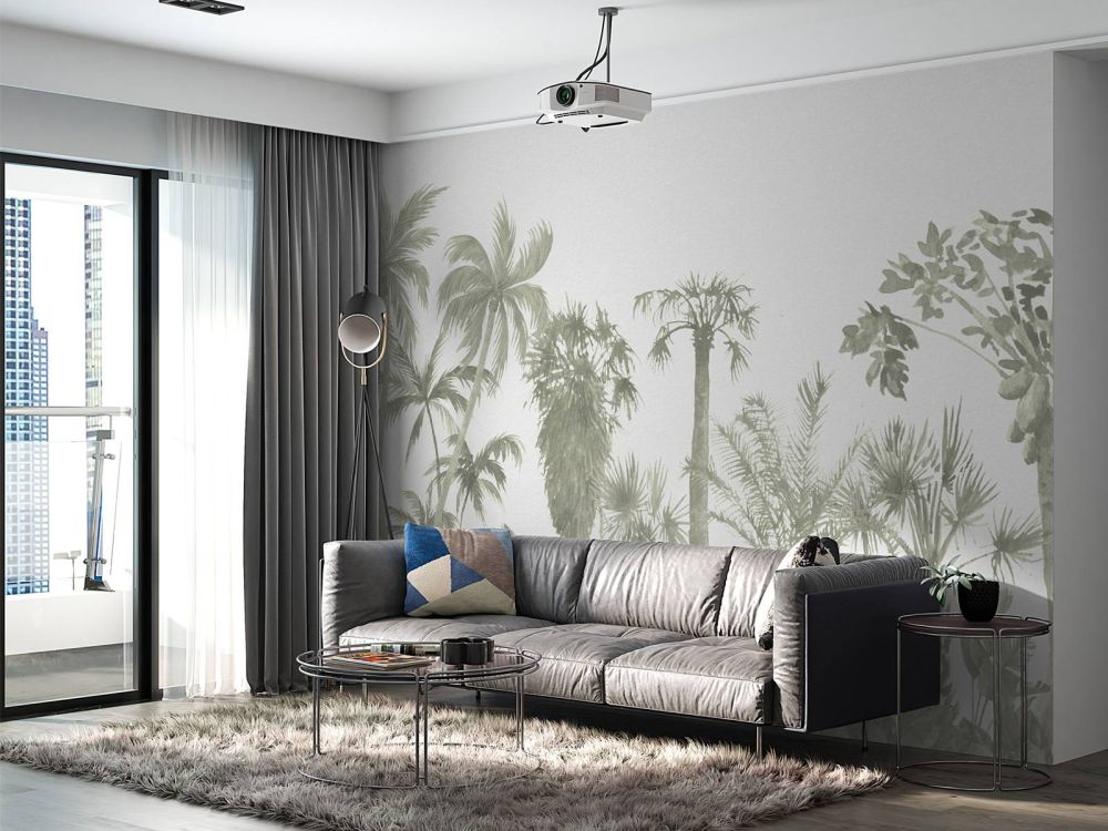 Jungle thema in groen