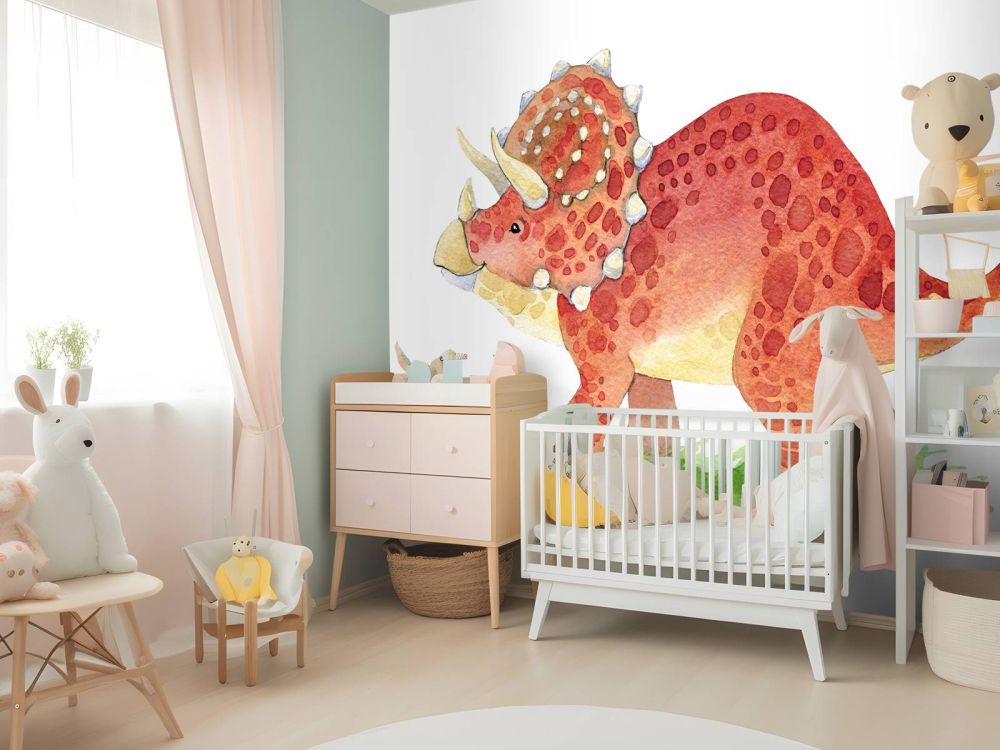 Schattige Triceratops dinosaurus