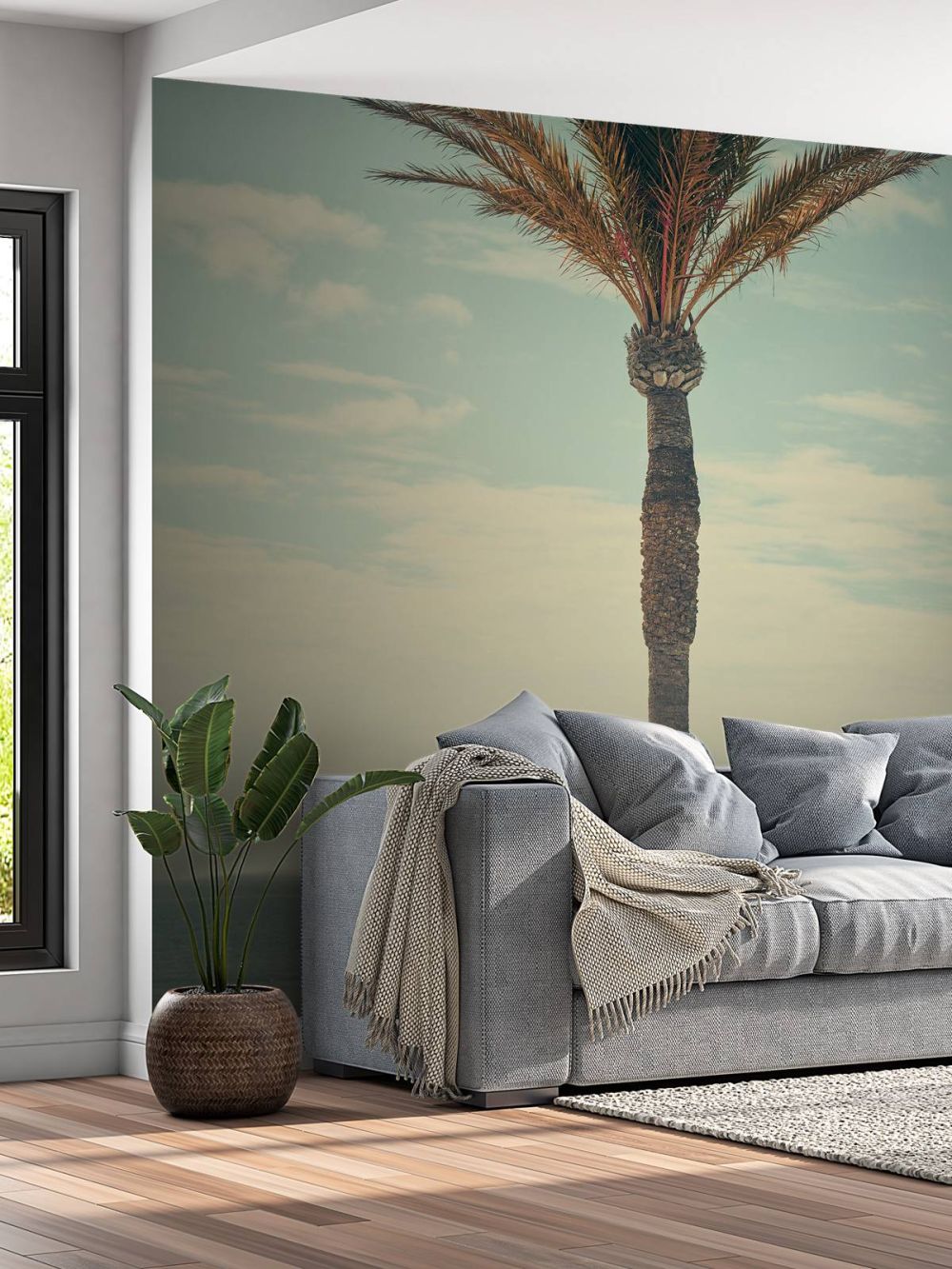 Vintage palmboom