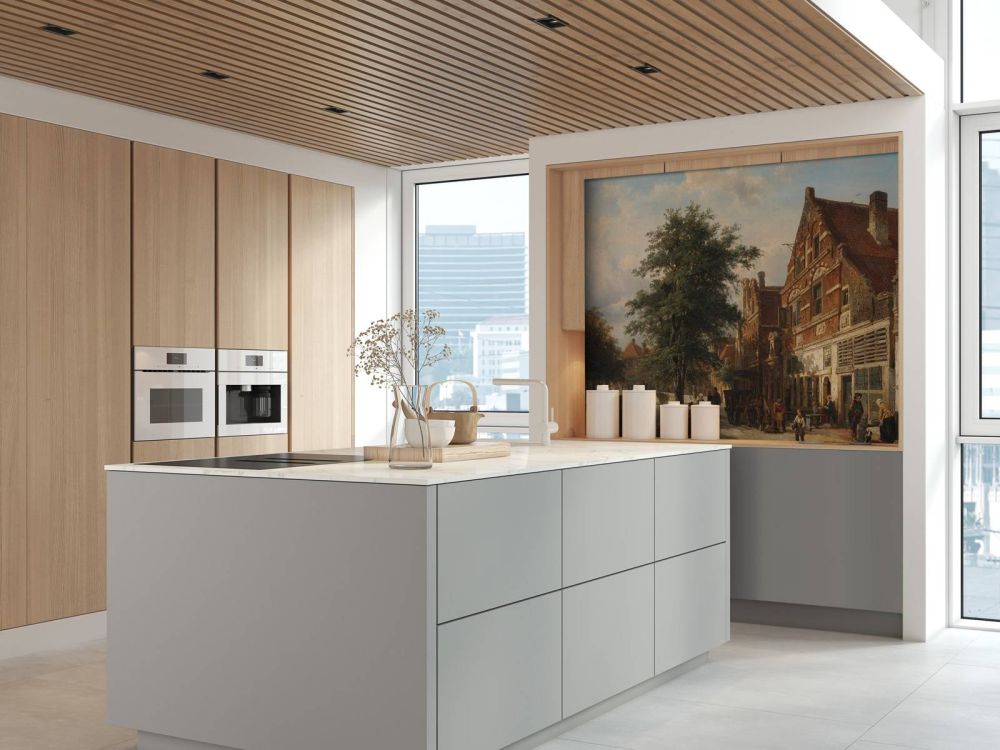 De Zuiderhavendijk in Enkhuizen