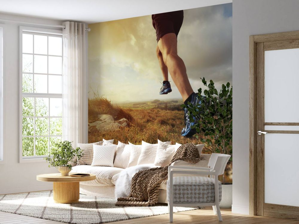 Jogger in actie