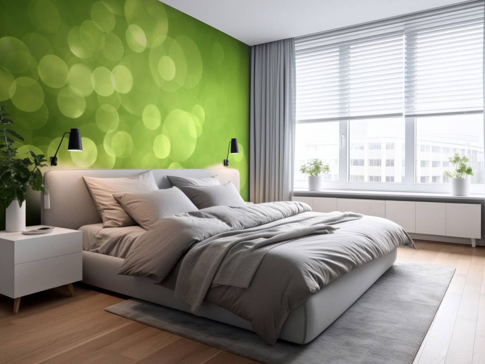 Abstract groene cirkels