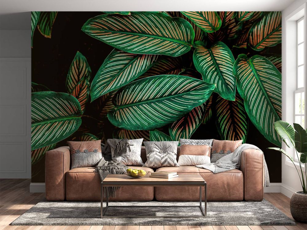 Abstracte groene bladeren