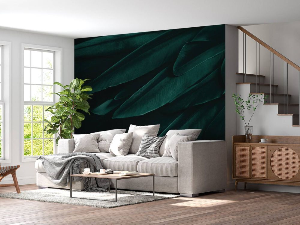Groene veren