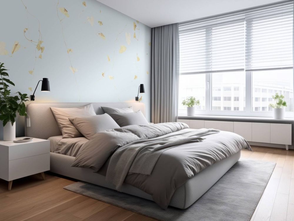 Haagwinde takken - baby blauw