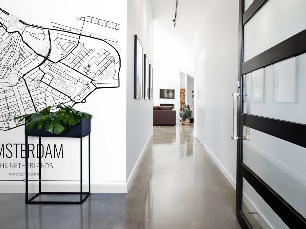 Unieke kaart van Amsterdam