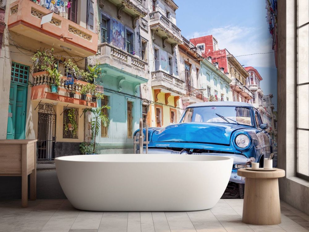 Klassiek auto in cuba
