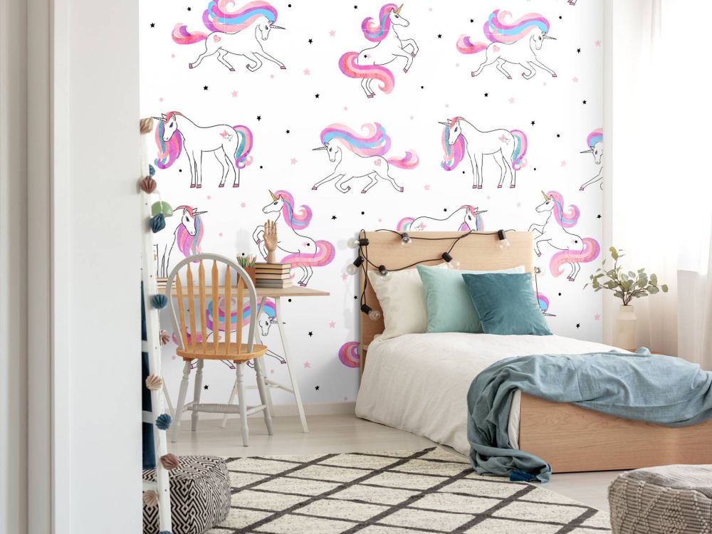 Magische unicorns