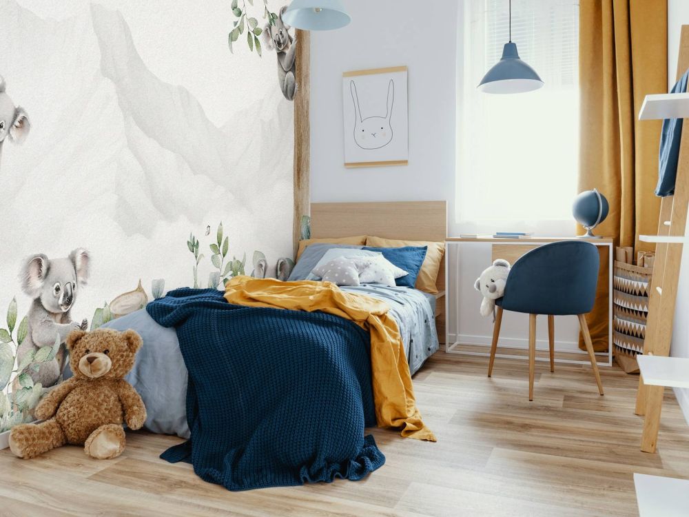 Koala landschap in kleur