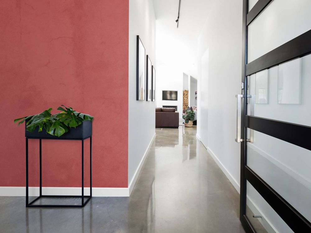 Topaas rood beton
