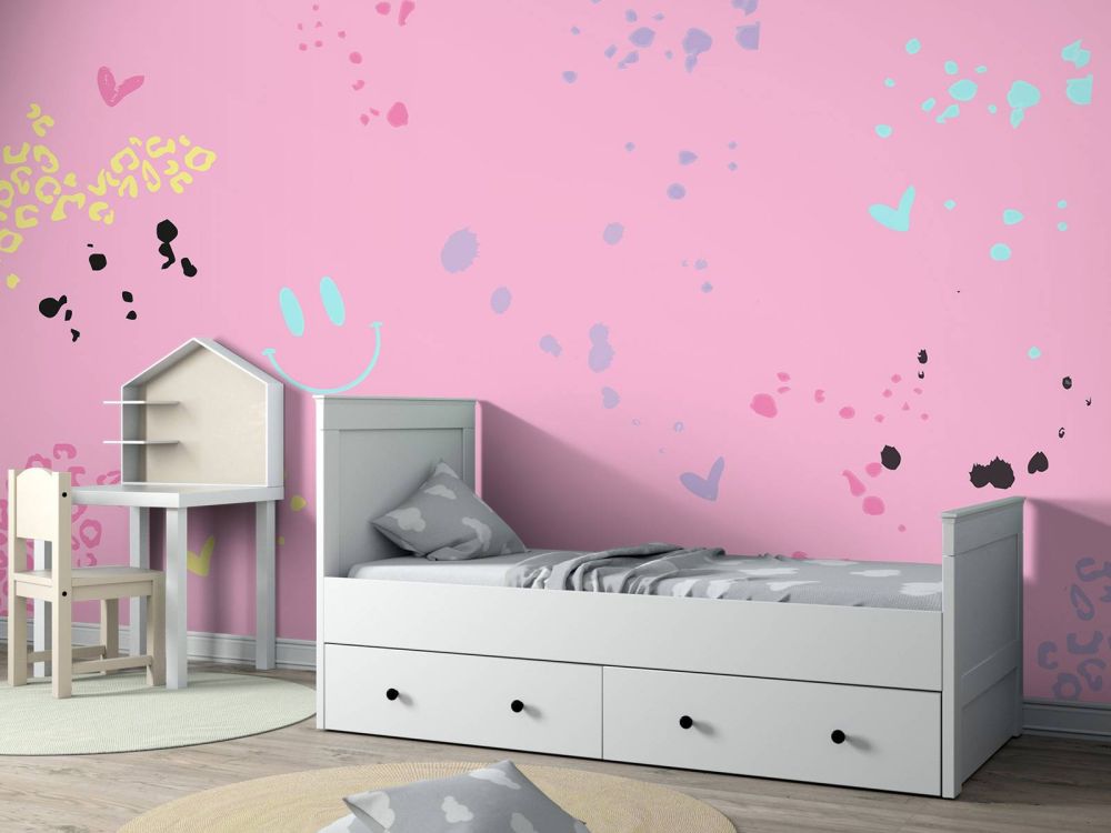 Pink splash