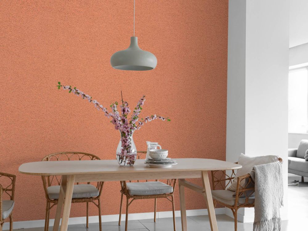 Terracotta beton met lichte structuur